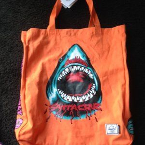 RARE - Herschel skateboard shark tote bag